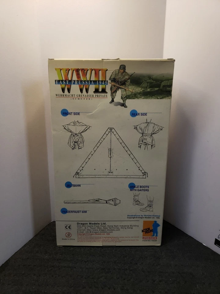 Dragon -  WW II  East Prussia 1945 , Wolf  NIB  1:6 Scale  (1219K)  70009 - Image 4 of 4