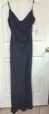 WINDSOR~Blue FORMAL DRESS~size Medium~NWT Cocktail PROM Evening Gown SLIT
