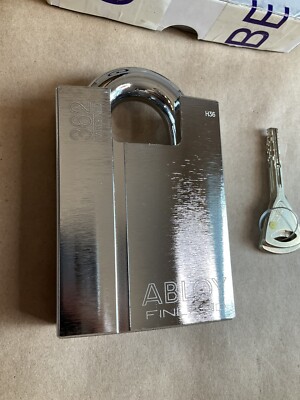 Abloy 362 H36 Steel Padlock with 2 Keys | eBay