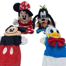 Disney Baby Mickey Mouse Minnie Goofy Donald Duck Hand Puppets Melissa Doug 11
