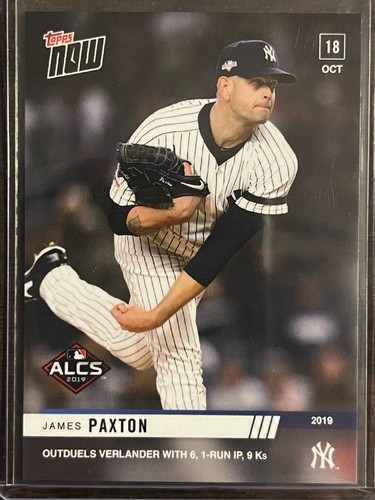 2019 Topps Now 1028 James Paxton