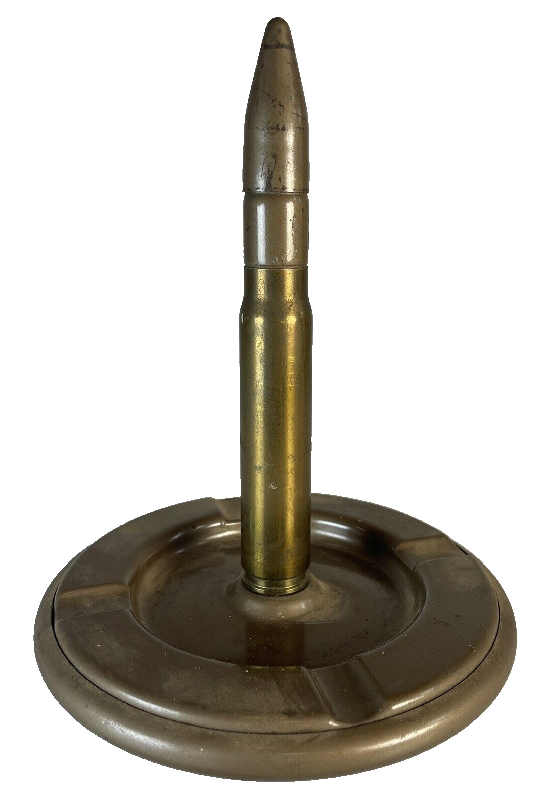 Vintage Stoner Mfg. Corp. World War II 20 mm Cartridge Souvenir/lighter Ashtray