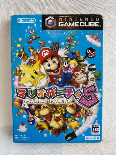 Nintendo Game Cube Mario Party 5 NTSC-J Japan Import Video Game Manual Included - Picture 1 of 4