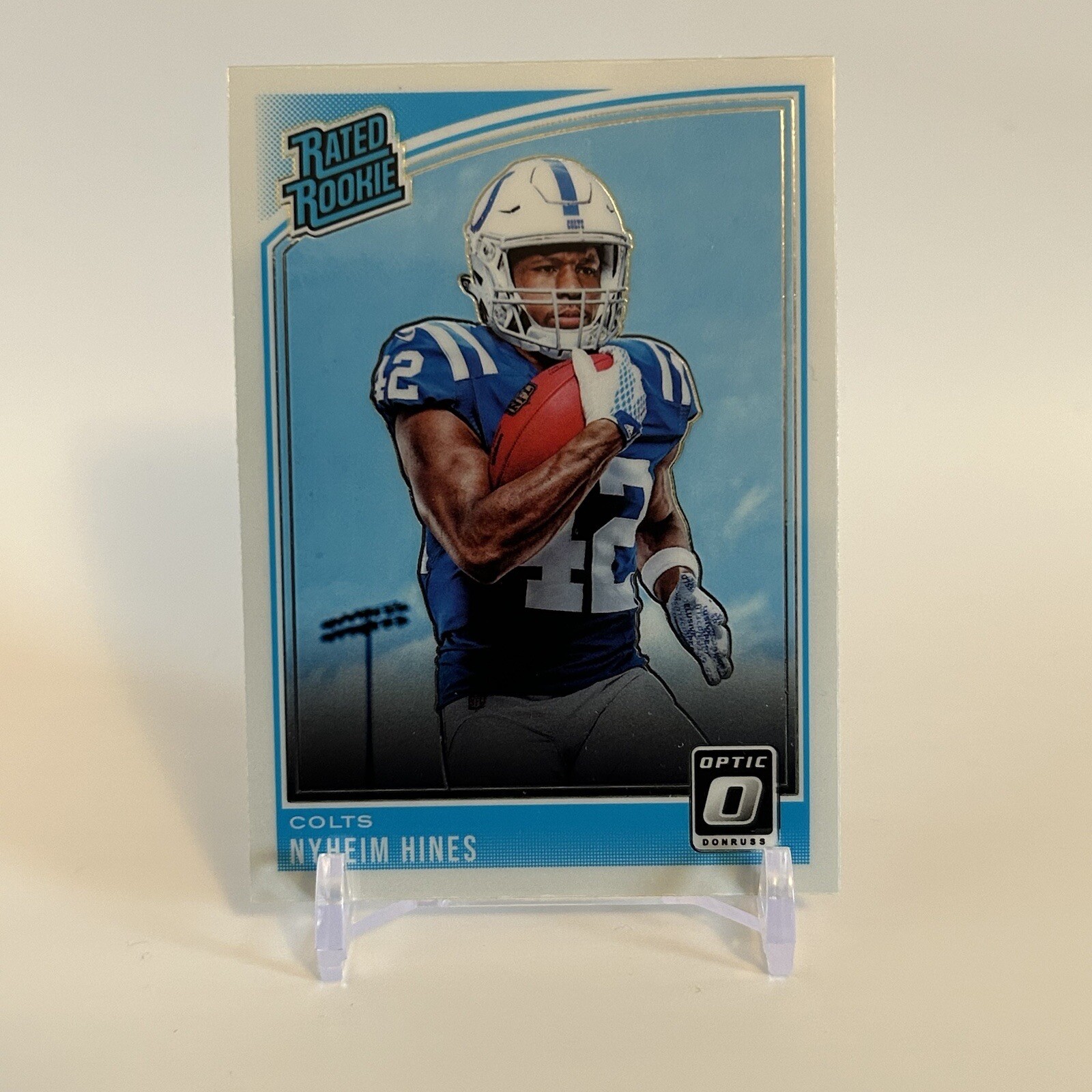 Nyheim Hines Panini Donruss Optic #177 Base