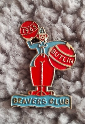 Butlins Biber Vereinsabzeichen 1965