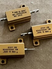 wire wound resistor .806 Ohms 10W 3 PCs DALE