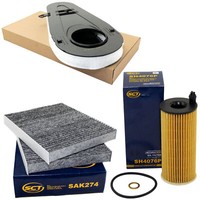 Inspektionspaket Filterset SCT FüR BMW 5Er Touring 518D 520D 525D F07 F10 F11