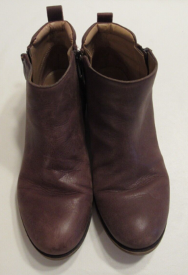 Franco Sarto Brown Double Side Zip Ankle Boots Size 6.5M | eBay display picture 3