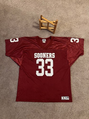 Vintage Oklahoma Football Sooners Number 33 Authentic BOA Sports Made in USA