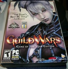 Guild Wars Game of the Year Edition PC CD-Rom Online game 2 Disks with slipcover