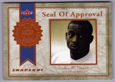 2003 Willis McGahee  Fleer Snapshot Rookie Insert Card  U of Miami Buffalo Bills