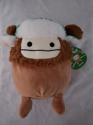 Squishmallows Benny Bigfoot  8'' New Soft Plush Stuffed Animal Holiday Christmas