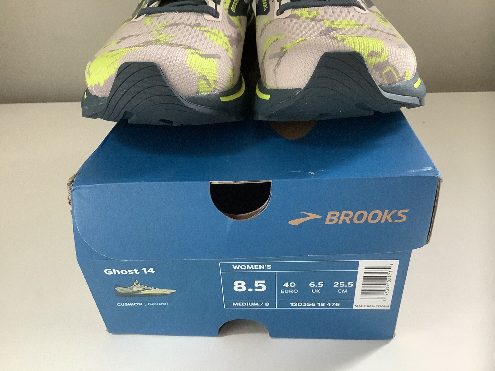 NEW Brooks Ghost 14 Camo Camouflage Women's Running Shoes Multicolor Sz 8.5 eBay