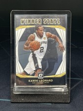 2020-21 Panini Donruss Optic Basketball Kawhi Leonard Winner Stays Insert #6