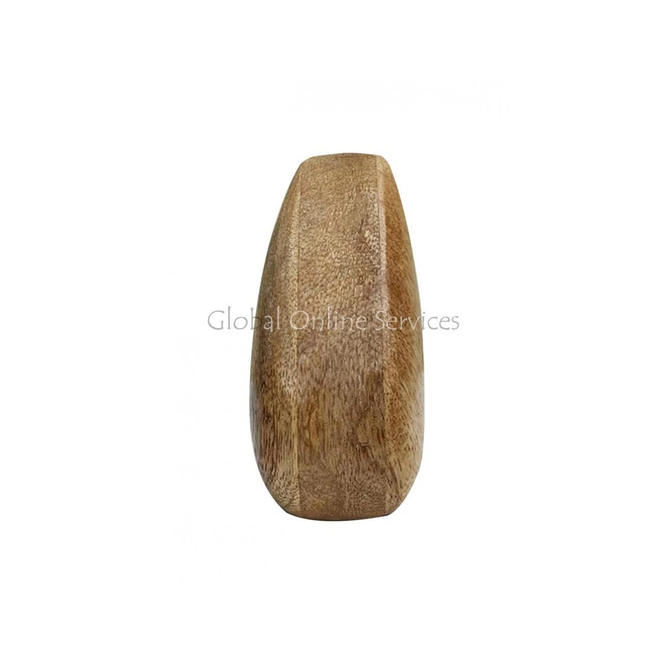 Belle Petite Urne À Souvenirs En Bois En Forme De Goutte - Photo 2/4