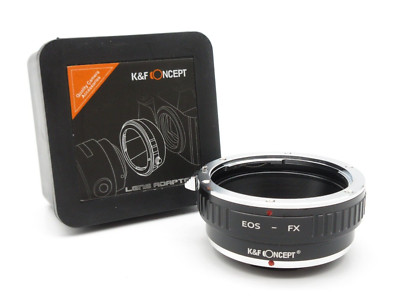 K&F Concept Adapter EOS-FX f. Canon EOS EF Obj. auf Fujifilm Fuji X Mount Kamera