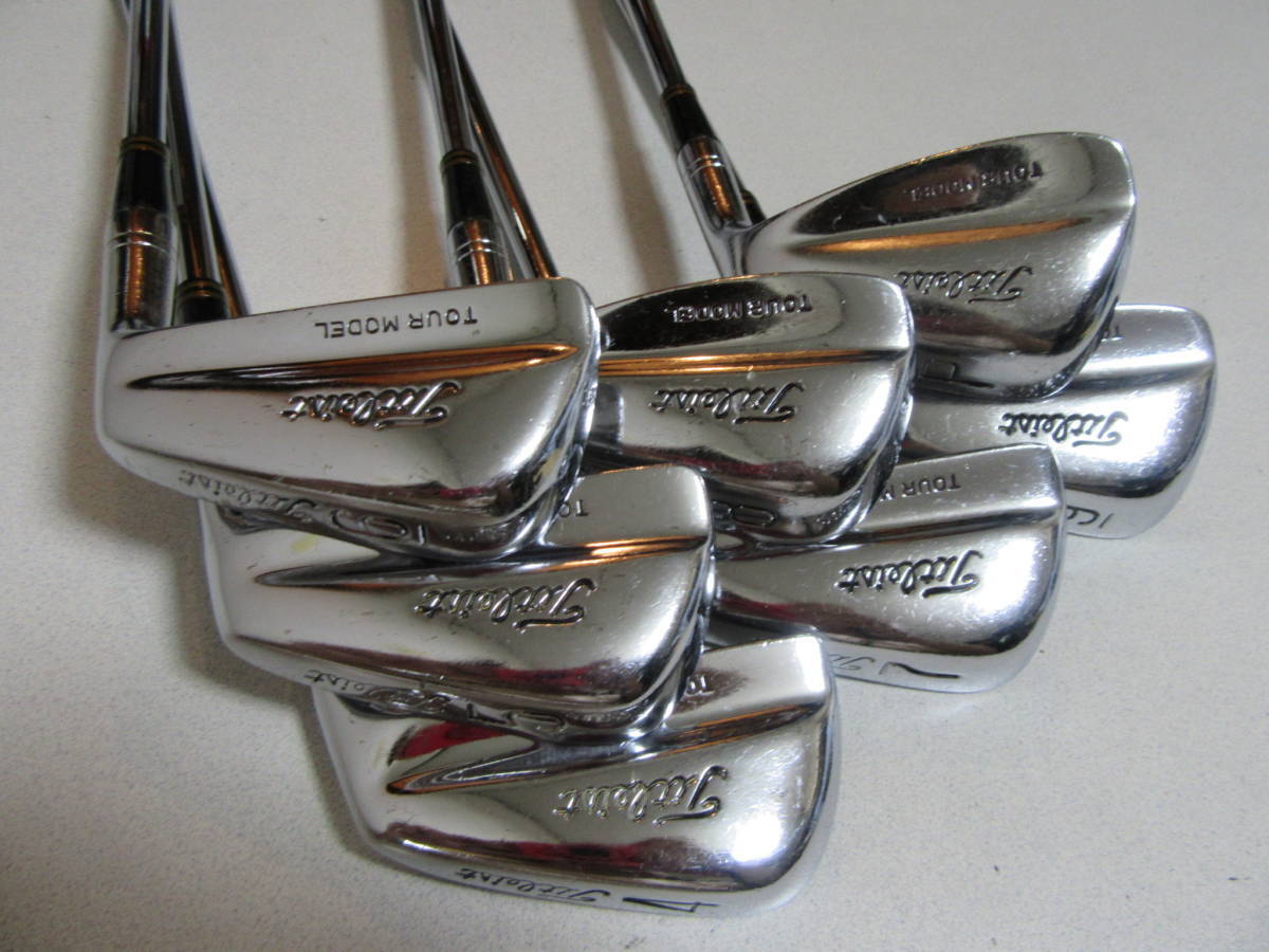 Set De Fers Titleist MB 710 - 3 à P - Droitier - Têtes Seules - Occasion