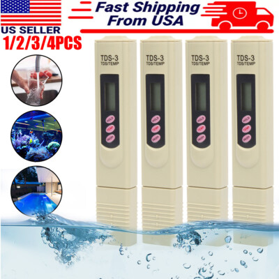 Digital TDS3 PPM Meter Tester Home Drinking Tap Water Quality Purity Test Pen US