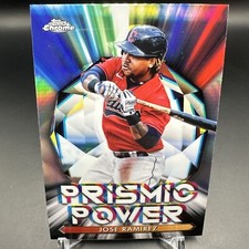2021 Topps Chrome - Prismic Power #PP-9 Jose Ramirez