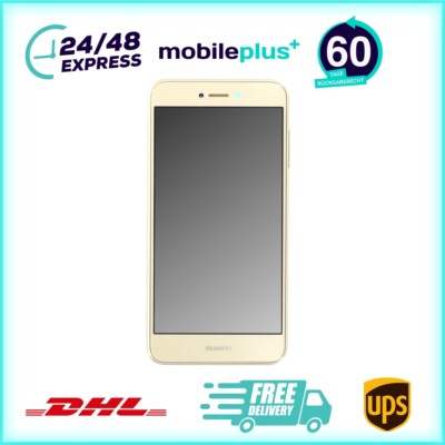 Display für Huawei P8 lite 2017 LCD + Rahmen Gold Bildschirm Touch