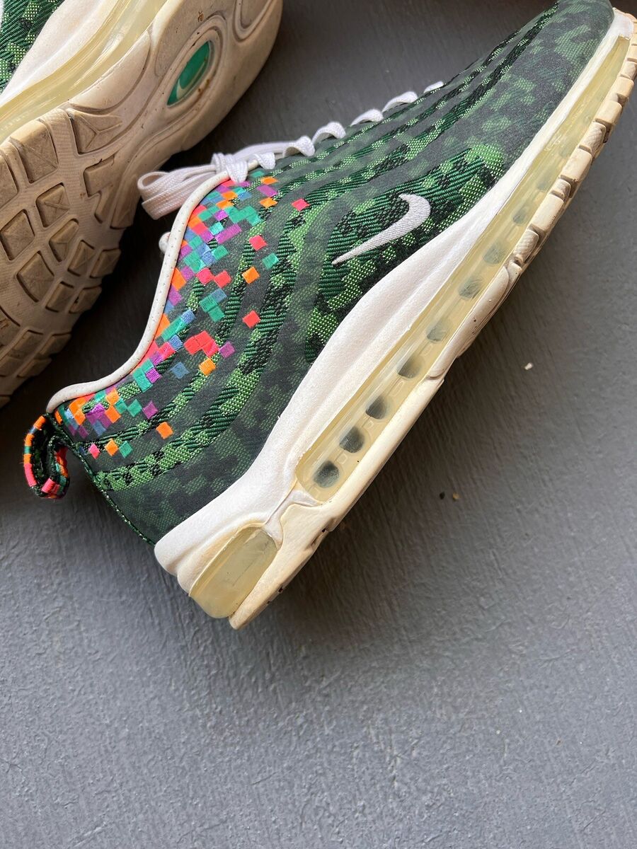 NIKE AIR MAX 97 JACQUARD BRAZIL RIO DE JANEIRO - 693202-331 NIKE AIR MAX 97 JACQUARD BRAZIL RIO DE JANEIRO - 693202-331