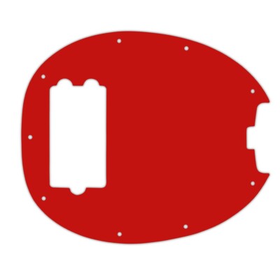 Music Man StingRay Classic 4 str Bass pickguard red solid