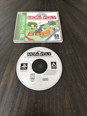 PlayStation 1 PS1 Game Monopoly CIB Complete In Box 