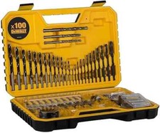 DeWALT DT71563-QZ Combination Drill Bit Set with Case - 100 Pieces