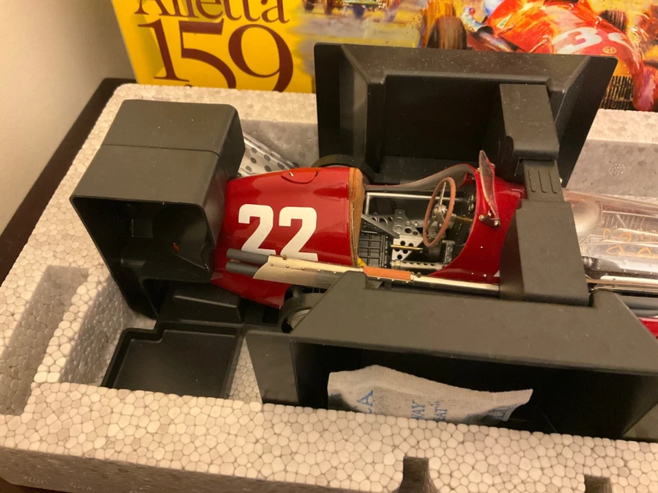 Exoto XS 1:18 1951 Alfa Romeo 159 M F1 Juan Manuel Fangio # GPC97240 SIN USAR, EN CAJA Raro Foto 3 de 4