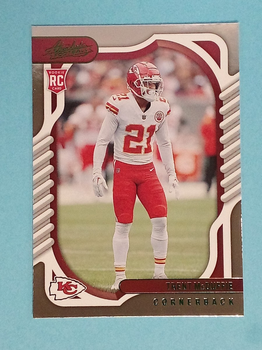 2022 Panini Absolute GREEN FOIL RC Trent McDuffie Kansas City Chiefs #174 🏈 - Main Image