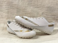 DAOQUAN White Gold Soccer Clears Shoes Size 41