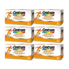 6 Boxes Centrum Energy B-Vitamins Vitamin C E...