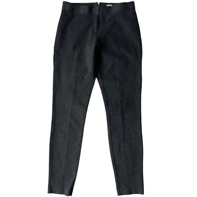 J Crew Pants Womens size 6 Grey Ankle Fitted Back Zip Tapered Pants Pixie