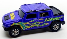 2003 TONKA MAISTO 2001 HUMMER H2 CONCEPT BLASTER PURPLE 1:64 DIECAST 2 3/4" SUV