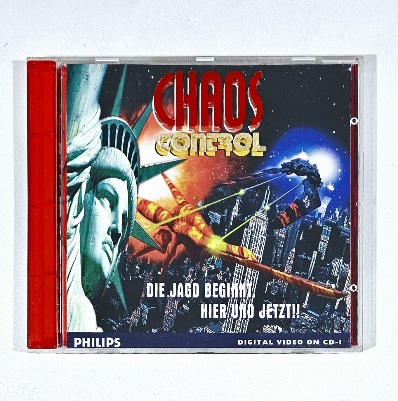 Philips CD-i Railshooter CHAOS CONTROL German Crosshair Arcade Action