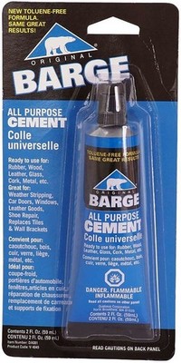 Barge All-Purpose TF Contact Cement Glue Tube 2 oz - Shoe Repair & Leathercraft