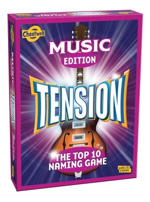 Cheatwell Games Tension Music Edition, Pink and Blue