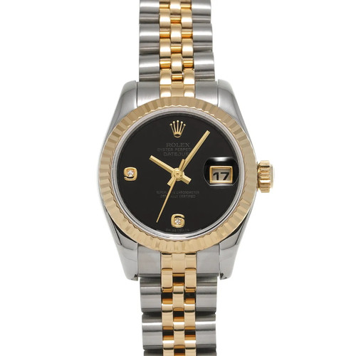 Rolex Datejust 179173 2BR Automatic 26mm Black Dial #WW1288