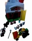 Vintage Fisher Price Little People Farm Set Barn Animals Tractor & Farmer Lot