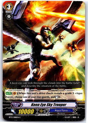 #ad KEEN EYE SKY TROOPER BT13 088EN C CARDFIGHT VANGUARD HP $1.99