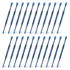 22pcs Wax Carving Tool 4.8" Stainless Steel Sculpture Tools Navy Blue