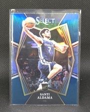 2021-22 Panini Select - Premier Level Santi Aldama #101 Blue Prizm