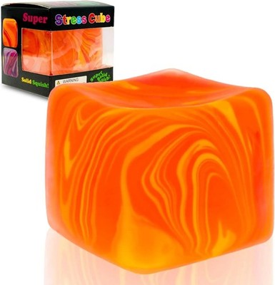 Schöner Würfel Nee Doh Stressball sensorisches Spielzeug Needohs zappeln Angst groovy 4 Farben