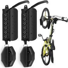 INNO STAGE 2-Pack Swivel Bike Wall Mount Rack, Heavy Duty Bike Rack, Garage Bike