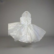 Off-white midi Dress Tulle Marilyn Monroe dress sparkles satin