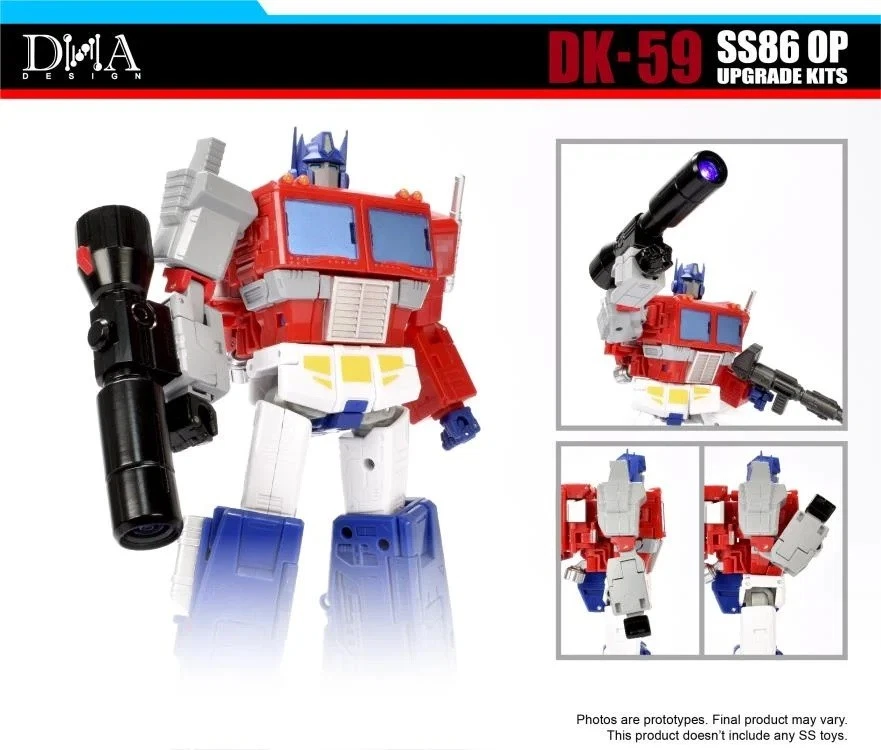 DK-59 Upgrade Kit for Transformers Studio Series 86-31 Optimus Prime | DNA Desig - Image 4 of 4