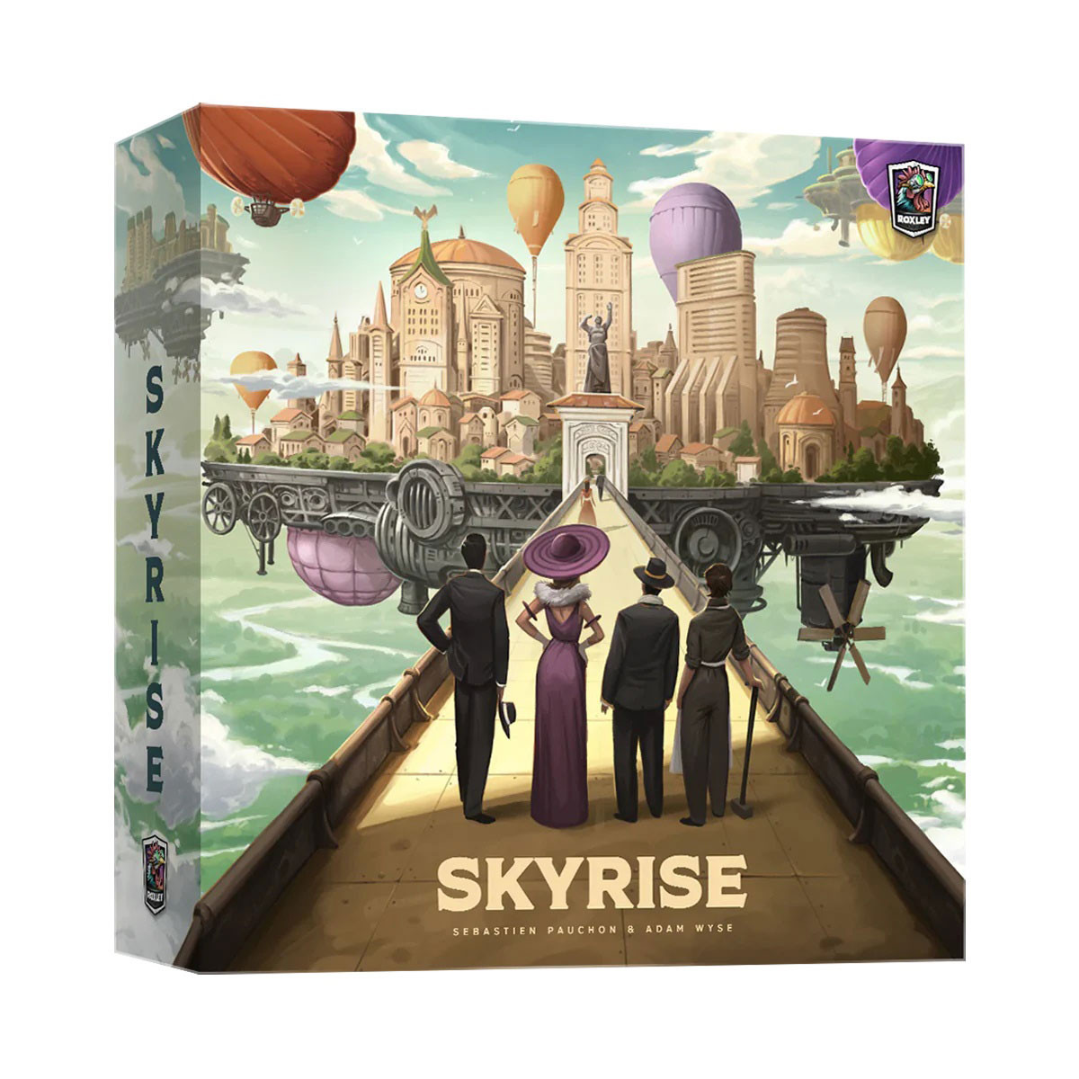 Настольная игра Skyrise (Essentials Edition) | Пространственная аукционная игра для большинства регионов