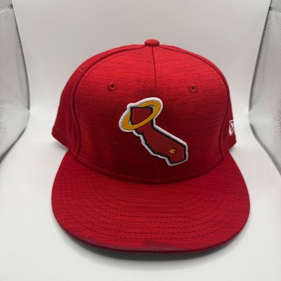 New Era 59FIFTY Los Angeles Angels MLB Club 23 Fitted Hat Red Size
