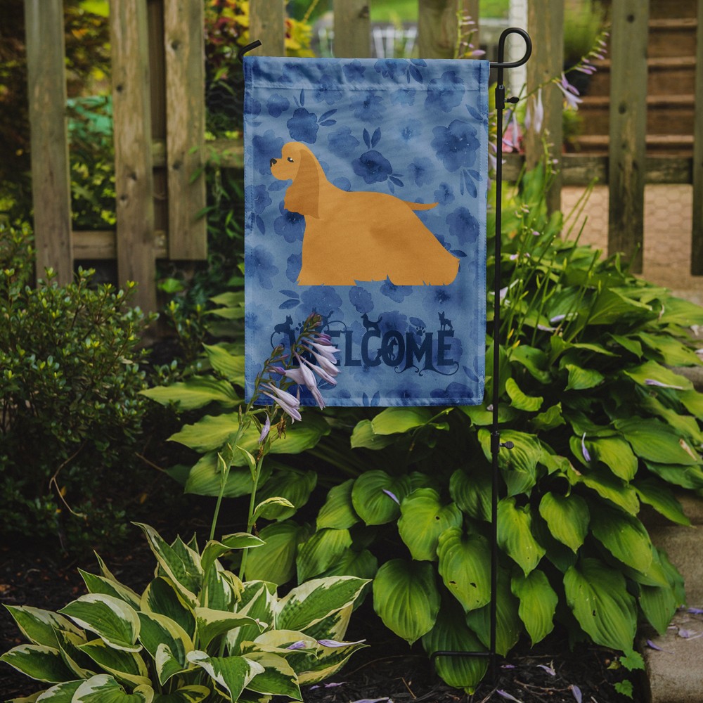 Cocker Spaniel Welcome Garden Flag CK6113GF