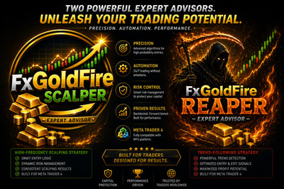 Gold Expert Advisor MT4 | Scalper + Reaper | XAUUSD Trading Bot | 75% Rabatt